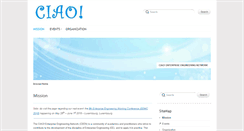 Desktop Screenshot of ciaonetwork.org